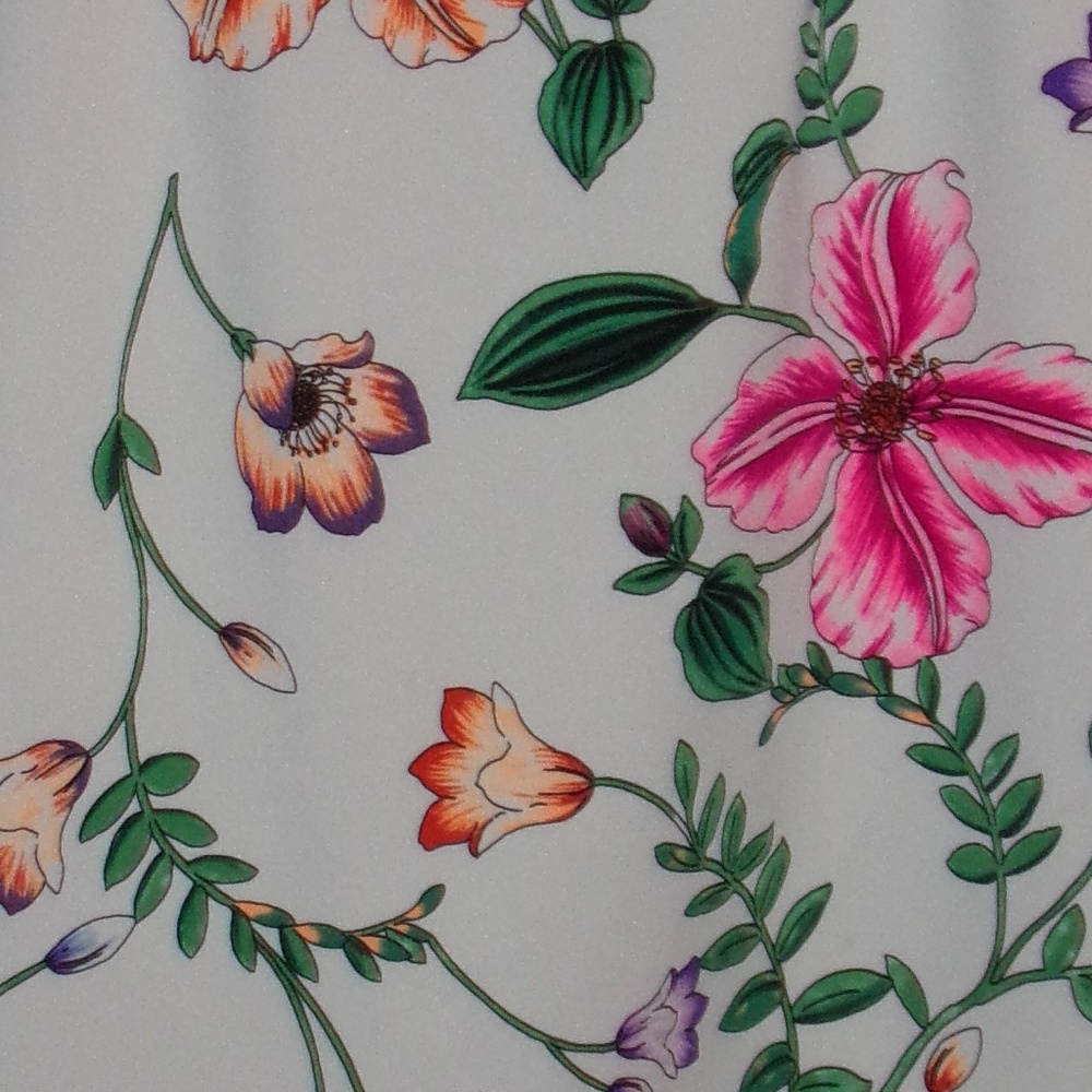 Floral Pencil Skirt